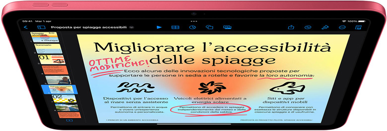 Keynote su iPad